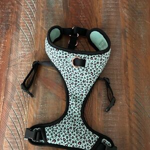 Stylish Leopard Print Dog Harness